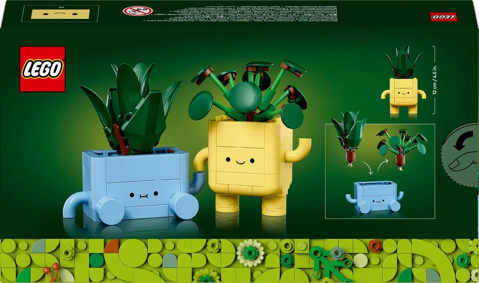 Konstruktorius LEGO Botanicals Happy Plants-1
