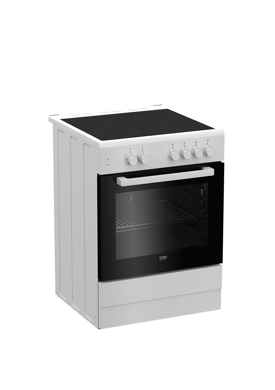 Elektrinė viryklė su elektrine orkaite BEKO FSS67000GW, 60 cm-1