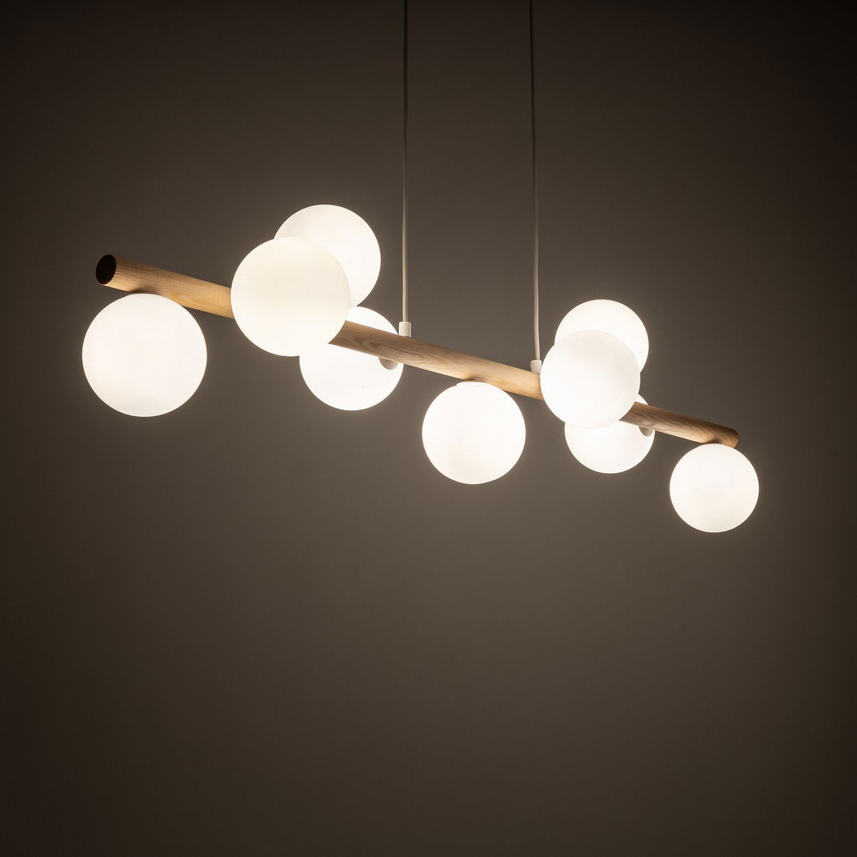 Pakabinamas šviestuvas TK LIGHTING ESTERA WOOD 9, 9xG9 6W-2