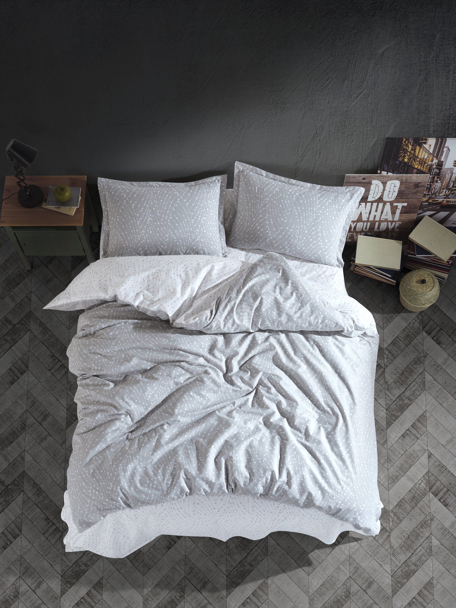 Medvilninės patalynės kompl.CREYA PARMA, 240x220cm, 2x50x70cm, 2x70x70cm, 100% medv.-0