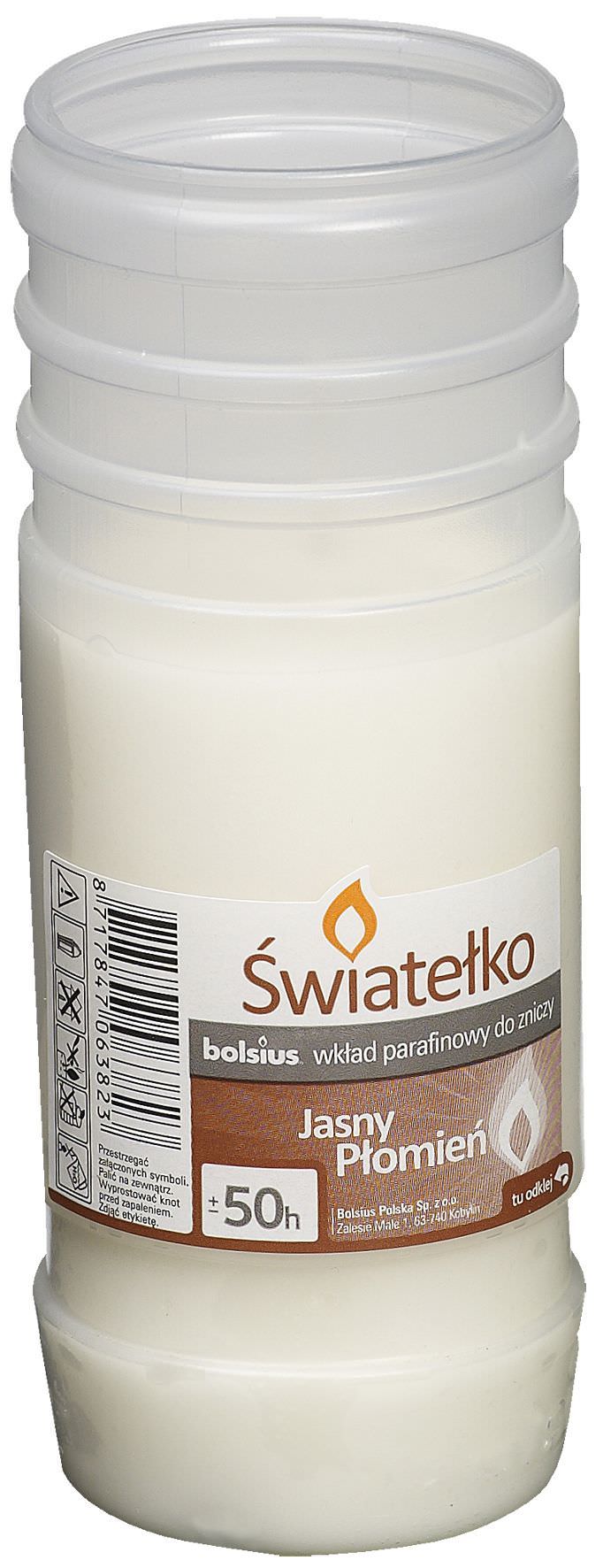 Žvakės įdėklas, dega iki 50 val., 160 g-0