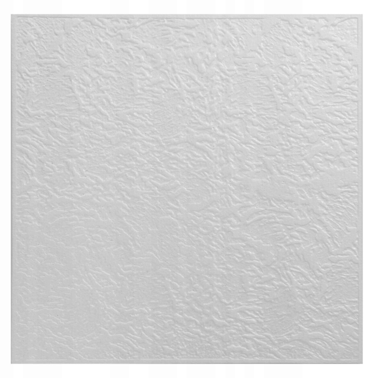 Klijuojamos lubų/sienų plokštės RODOS, baltos sp., 50 x 50 x 0,6 cm-0