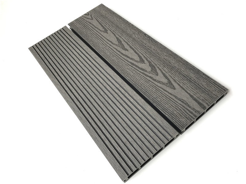 WPC terasinė lenta, antracito sp., 23 x 140 x 3600 mm-0