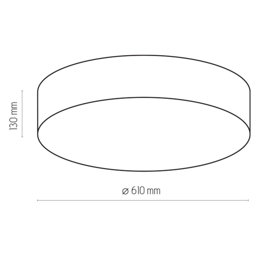 Lubinis šviestuvas TK LIGHTING RONDO BEIGE 60 ,4xE27, LED max 15W-1