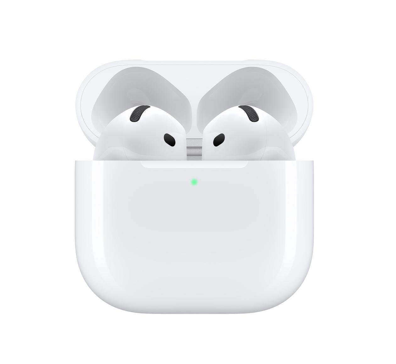 Belaidės ausinės Apple AirPods 4 ANC, balta-0