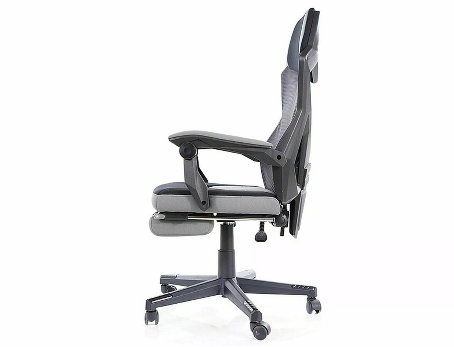 Biuro kėdė Q-939, juoda/pilka - 4