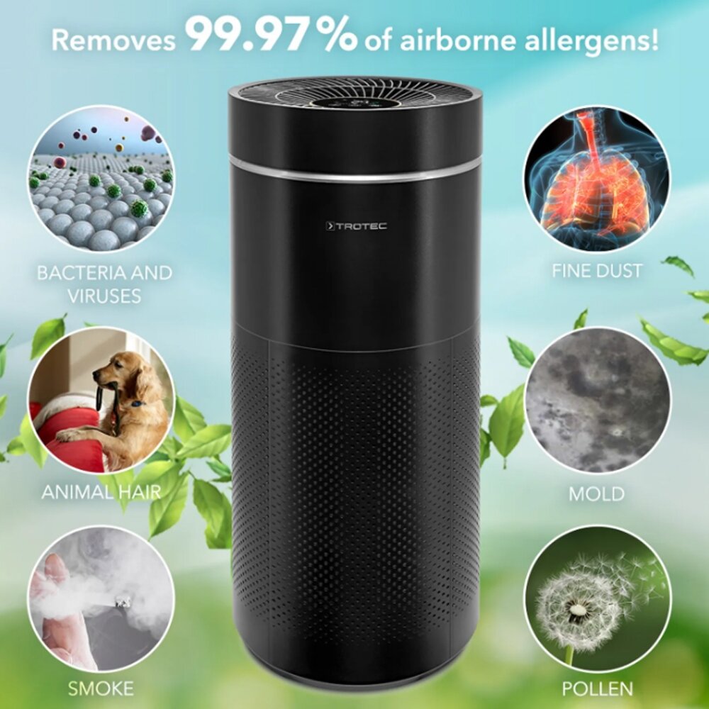 Oro valytuvas Trotec AirgoClean 171 E su HEPA filtru 23-0096 - 7