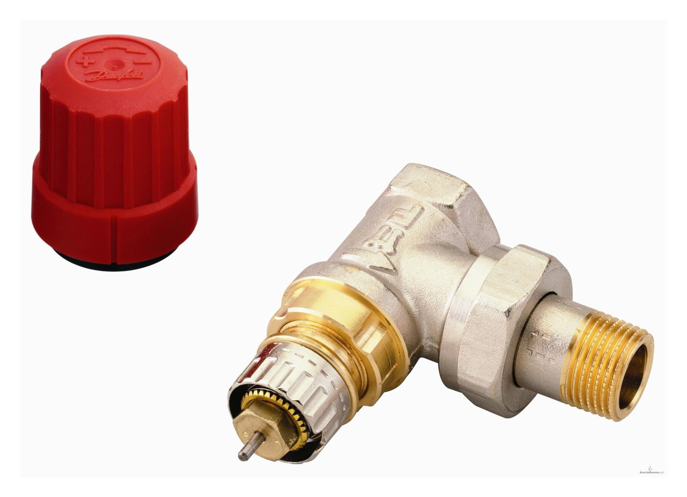 Termostatinis ventilis DANFOSS RA-N15, 1/2", kampinis-0
