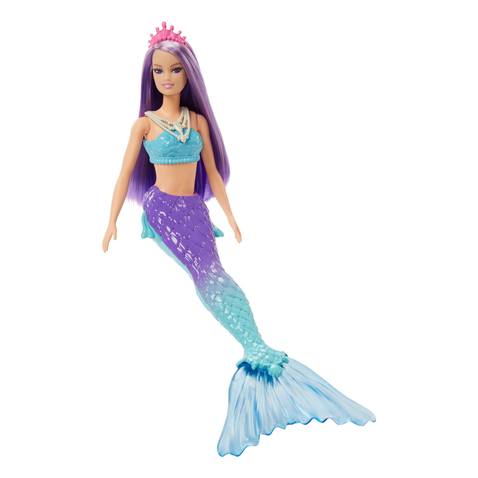 Lėlė Barbie Dreamtopia  undinėlė violetiniais plaukais - 3