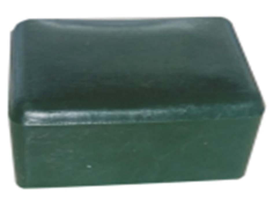 Užmaunamas stulpo dangtelis, plastikinis, žalios sp., 60 x 40 mm, 10 vnt.-0