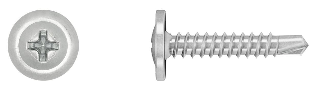 Savisriegiai į metalą KOELNER, cinkuoti, 4,2 x 13 mm, 100 vnt.