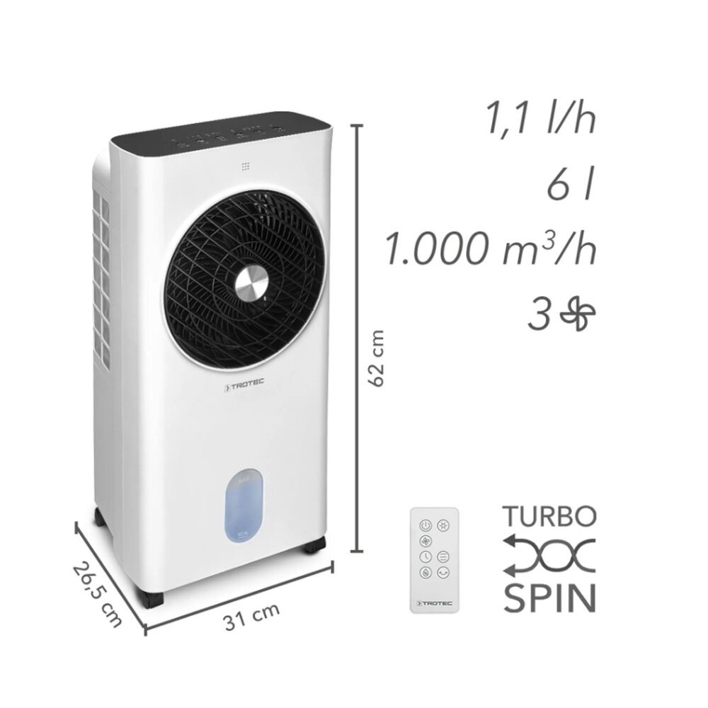 Mobilus oro vėsintuvas Trotec PAE 31 16-00347 - 3