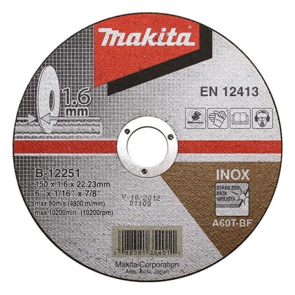 Metalo pjovimo diskas MAKITA, 150 x 1,6 mm, RST - 2
