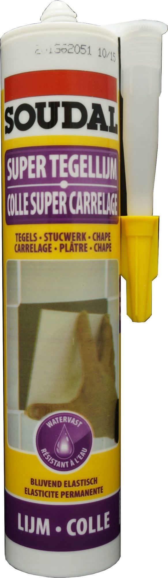 Plytelių klijai SOUDAL SUPER TILE ADHESIVE 24A, 310 ml-0