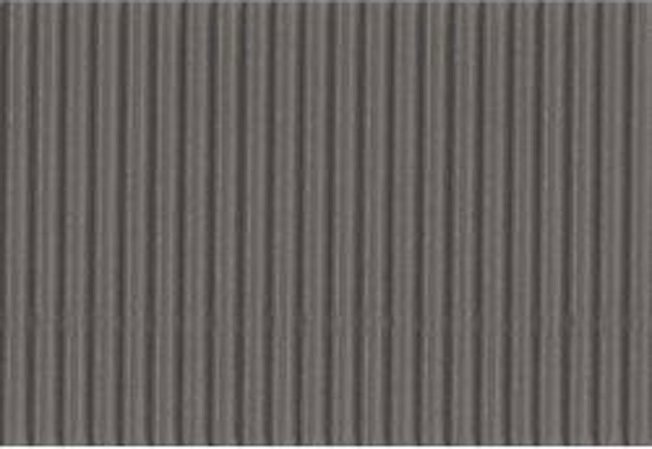 Gofruotas kartonas 50x70 cm, Folia pilkas-0