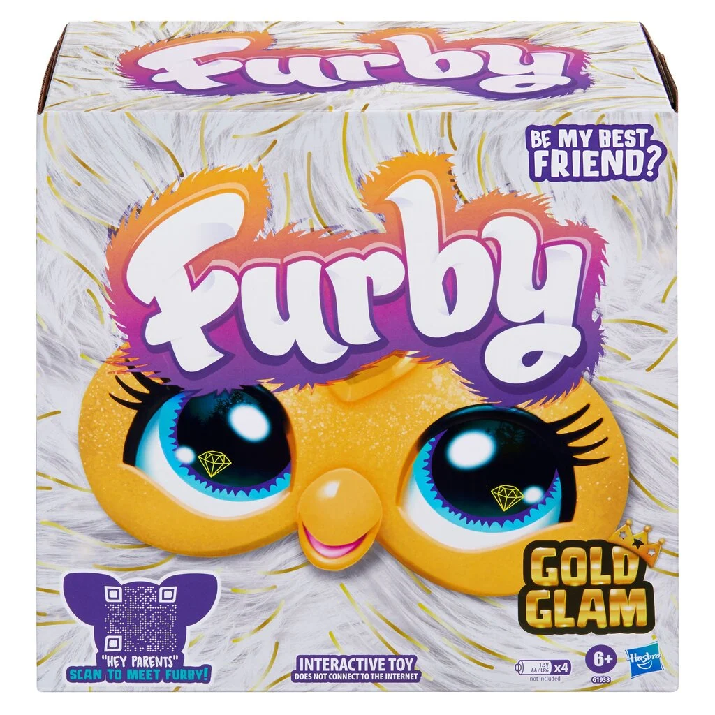 Interaktyvus žaislas FURBY GOLD GLAM - ermitazas.lt