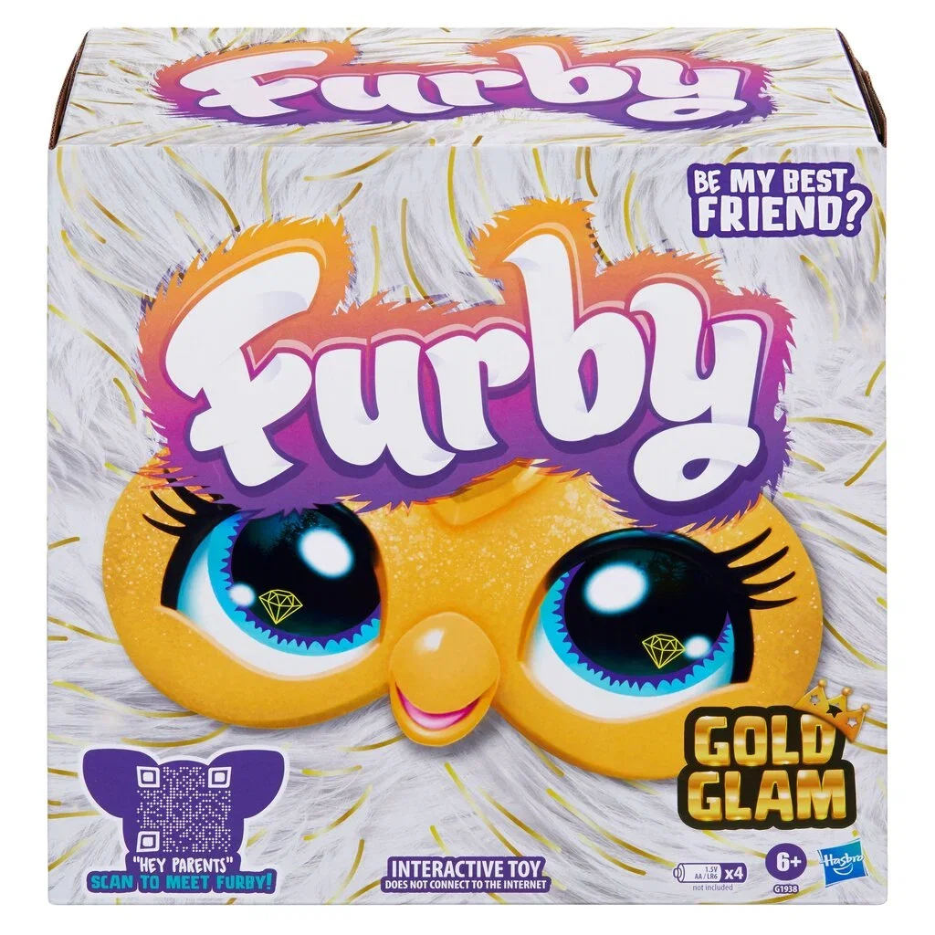 Interaktyvus žaislas FURBY GOLD GLAM-1