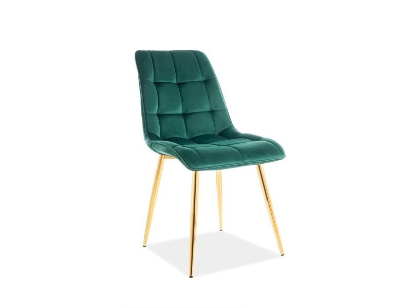 Kėdė CHIC, žalia/aukso - 1
