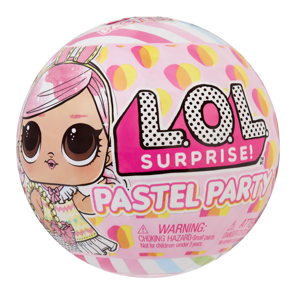 Lėlė L.O.L. SURPRISE PASTEL PARTY, įvairių dizainų-0