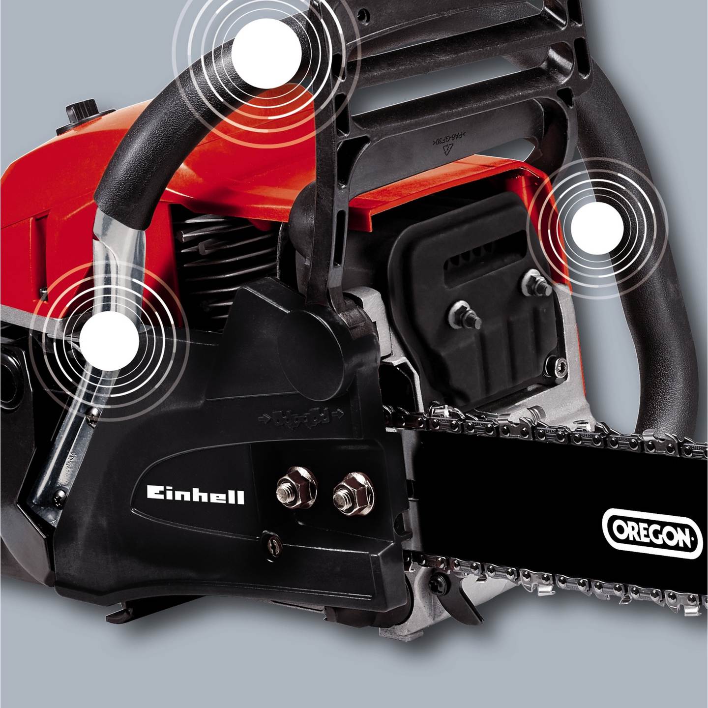 Benzininis grandininis pjūklas EINHELL GC-PC 2040 I, 2000 W, 50,4 cm³, 40 cm-1