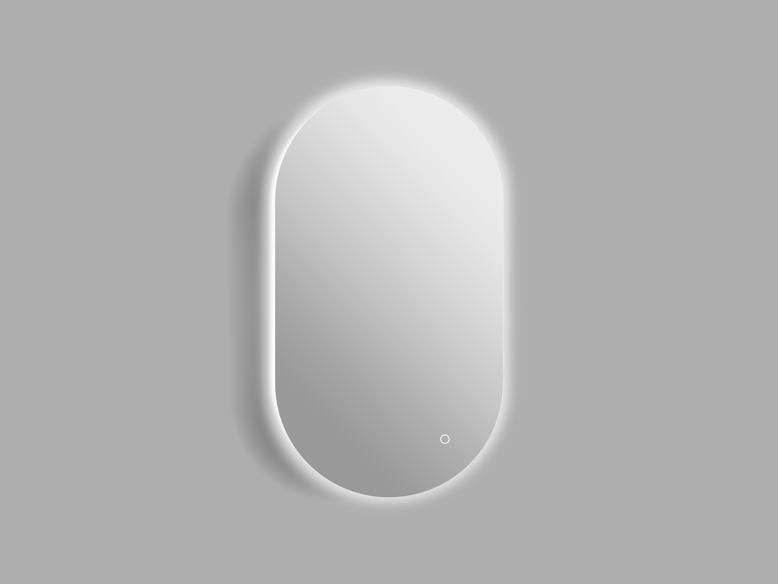 Vonios veidrodis VENTO SALERNO, LED 2700-6500K, antirasojimo funkcija, 50 x 90 cm-0