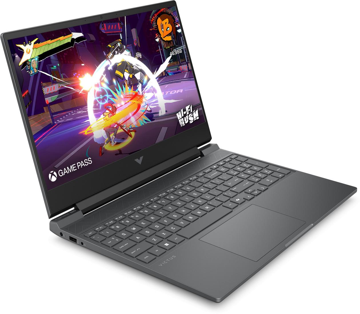 Nešiojamas kompiuteris HP Victus 15-fb3020nw, 15.6" FHD IPS, Ryzen 5 240, 16GB DDR5, 512GB SSD, NVIDIA GeForce RTX 5050 8GB, Windows 11 Home-1