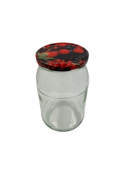 Užsukamas stiklainis su dangteliu, 900 ml-0