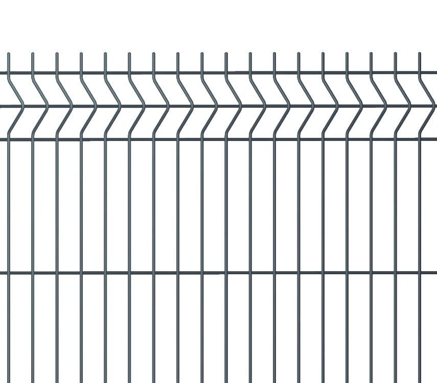 Tvoros segmentas, cinkuotas, pilkos sp., 200 x 50 x 4 x 1730 x 2500 mm-0