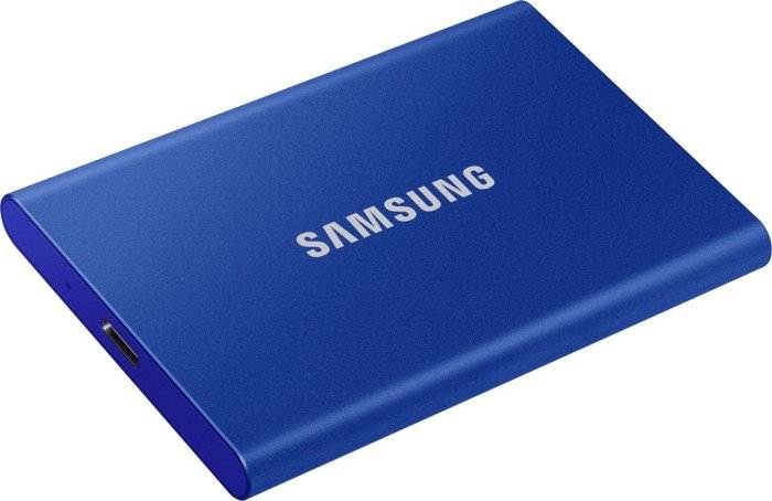 Kietasis diskas Samsung T7, SSD, 1 TB, mėlyna - 5