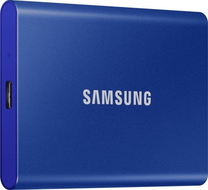 Kietasis diskas Samsung T7, SSD, 1 TB, mėlyna - 3