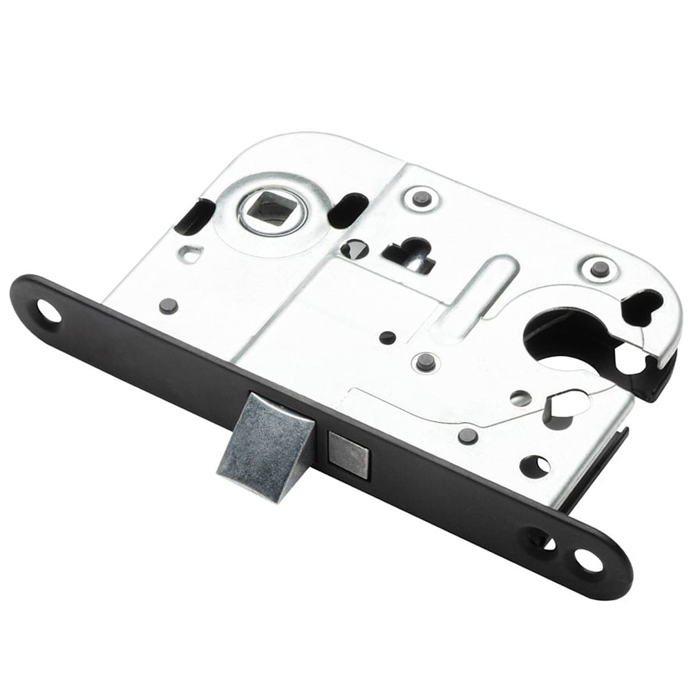Įleidžiama spyna su plokštele 4520 PZ, juodos sp.-0