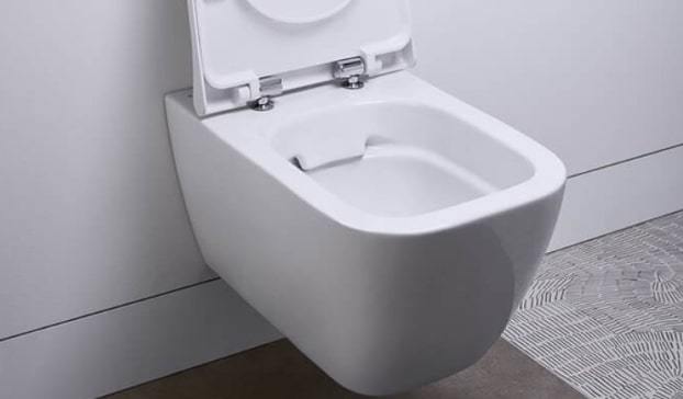 Pakabinamas unitazas GEBERIT SMYLE SQUARE, Rimfree, su dangčiu, 540 x 355 x 375 mm-0