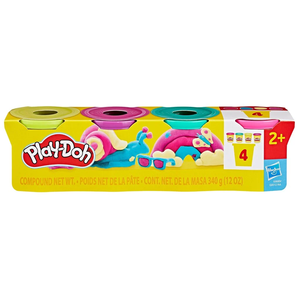 Plastilino rinkinys PLAY-DOH, 4 vnt.-1