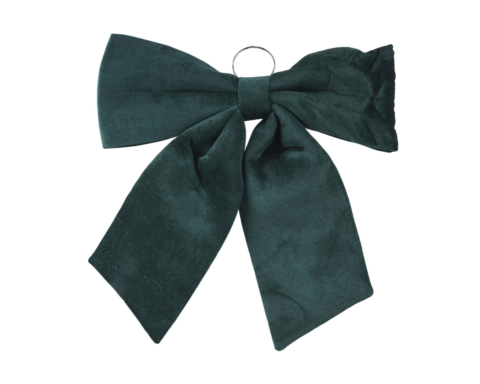 Kalėdinė dekoracija - kaspinas BOWTIE, t.žalios sp., 3 x 69 x 72 cm, 1 vnt