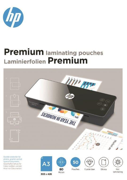 Laminavimo vokelis HP Premium A3 80mic 50 vnt.-0
