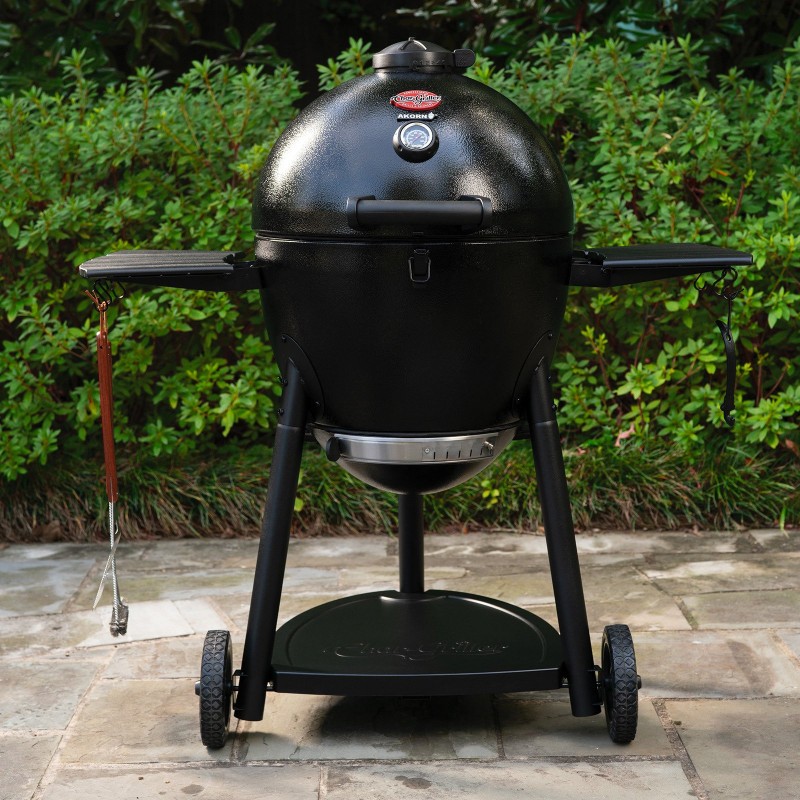 Anglinis lauko grilis Kamado Char-Griller Akorn-0