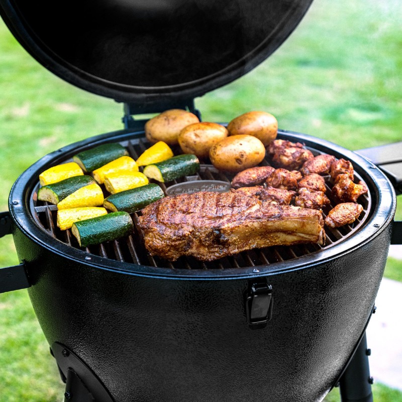 Anglinis lauko grilis Kamado Char-Griller Akorn - 4
