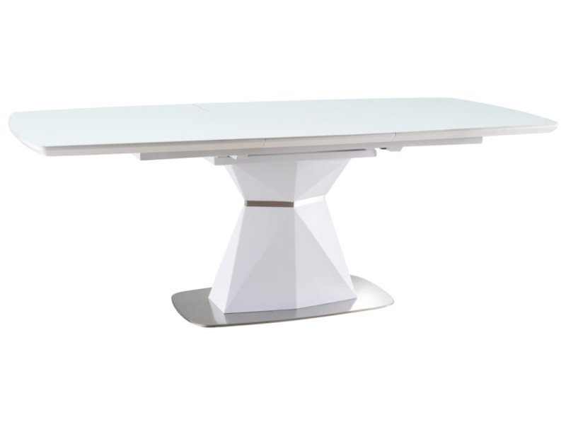 Valgomojo stalas CORTEZ baltas, 160x90 cm