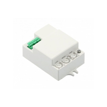 Mikrobangų judesio daviklis GTV, IP20, max 500W, 240V, 360*, baltos sp.-0