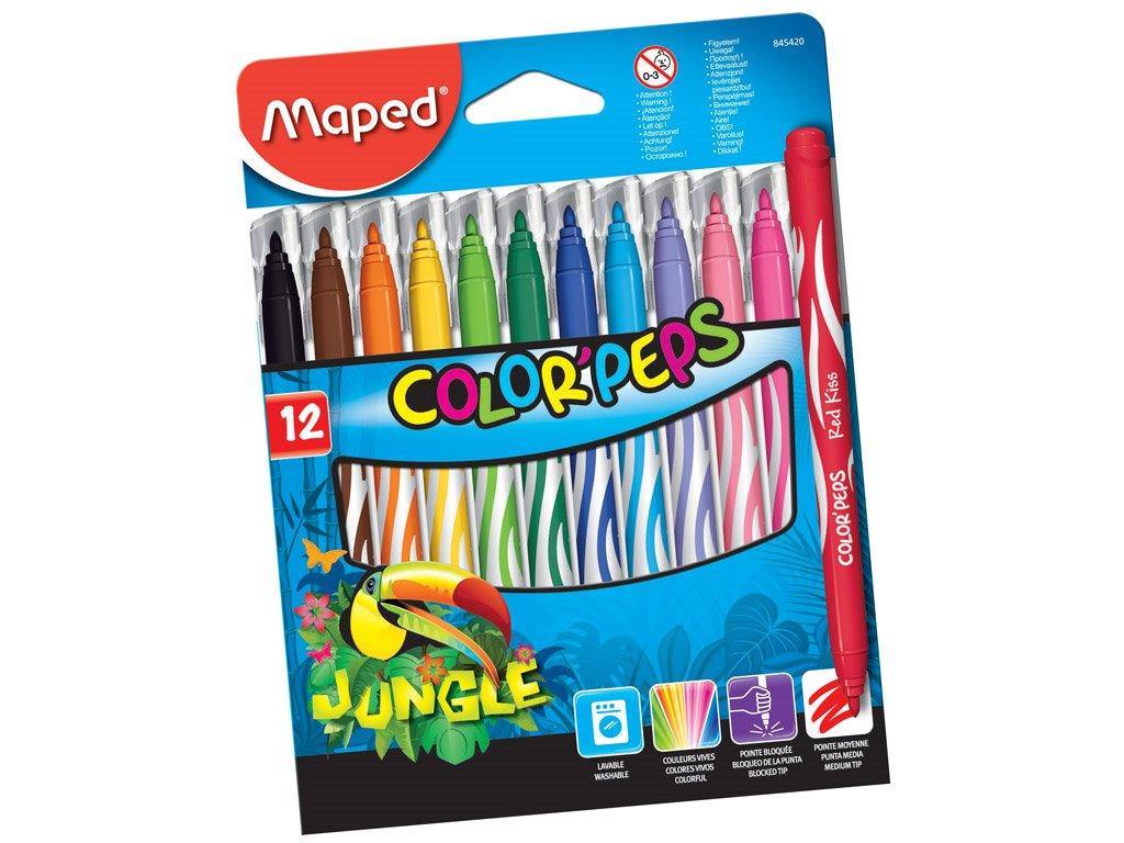 Flomasteriai MAPED, 12 sp.-0