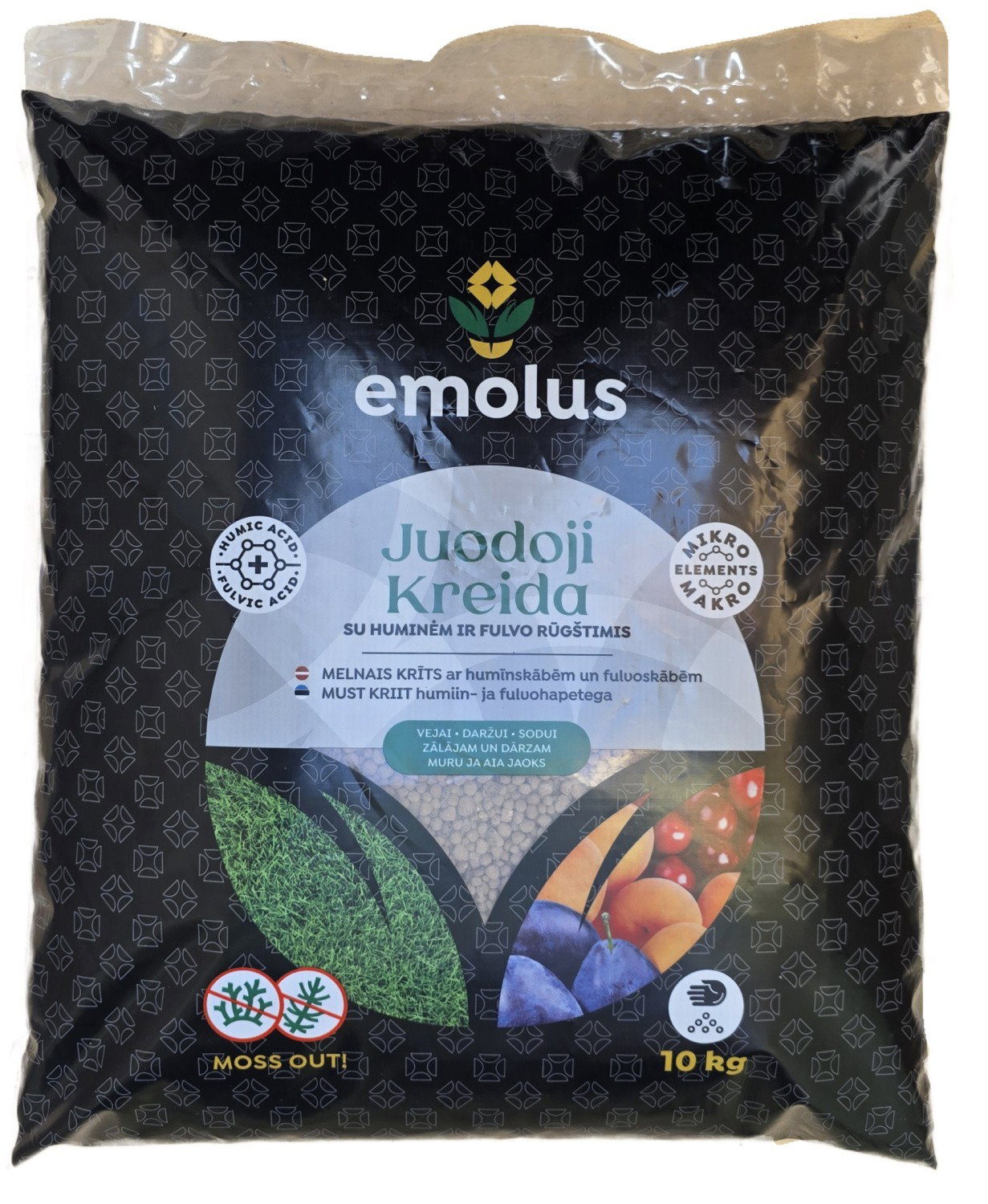 Juodoji kreida su huminėmis ir fulvo rūgštimis, 10 kg-0