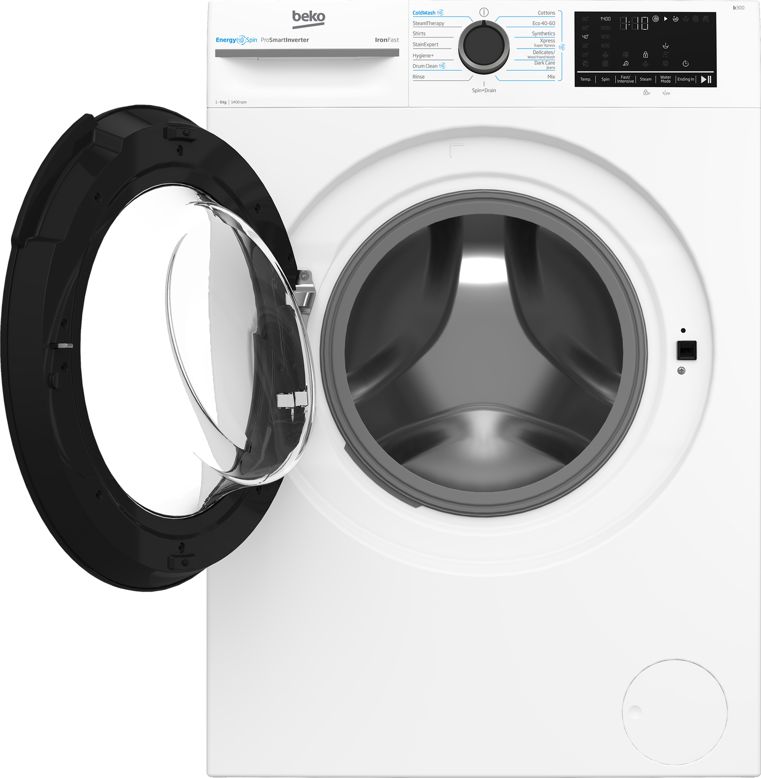 Skalbyklė BEKO BM3WFSU49415WB, 9 kg - 3
