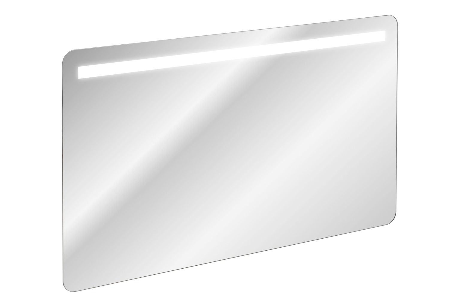 Vonios veidrodis COMAD BIANCA su LED, IP44, 22W, berėmis, 120 x 1 x 70 cm-0