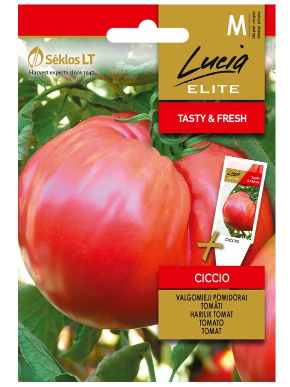 Valgomųjų pomidorų sėklos CICCIO H, 0,1 g
