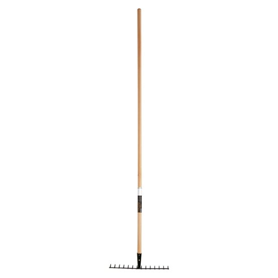Grėblys FISKARS SOLID WOOD, 12 dantų, 155 cm, dirvožemiui-0