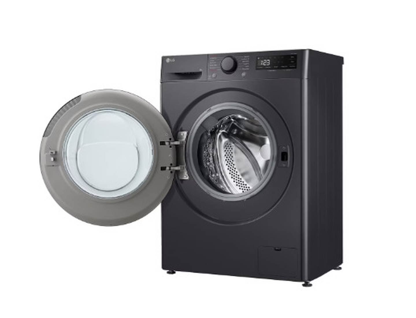 Skalbimo mašina LG V500 serija F2WR508S2M, 8 kg, šviesiai juoda - 6