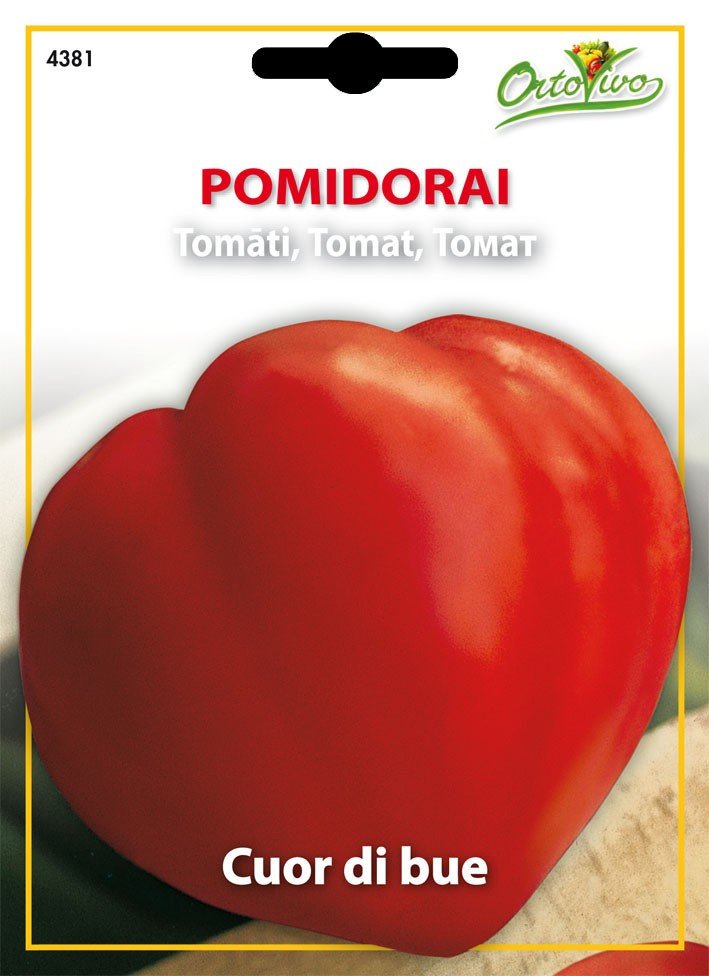 Pomidorų sėklos COUR DI BUE, 0,5 g
