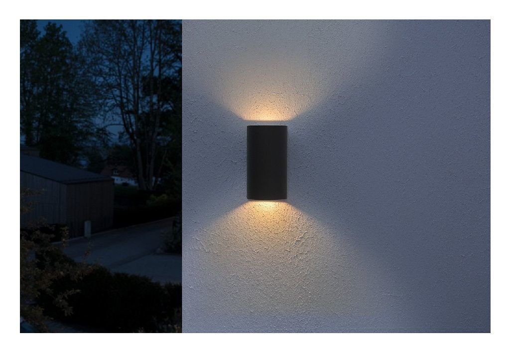 Sieninis LED lauko šviestuvas LEDVANCE ENDURA UPDOWN, IP44, 3000K, 12W, 700 lm, tamsiai pilk., h16cm - 4