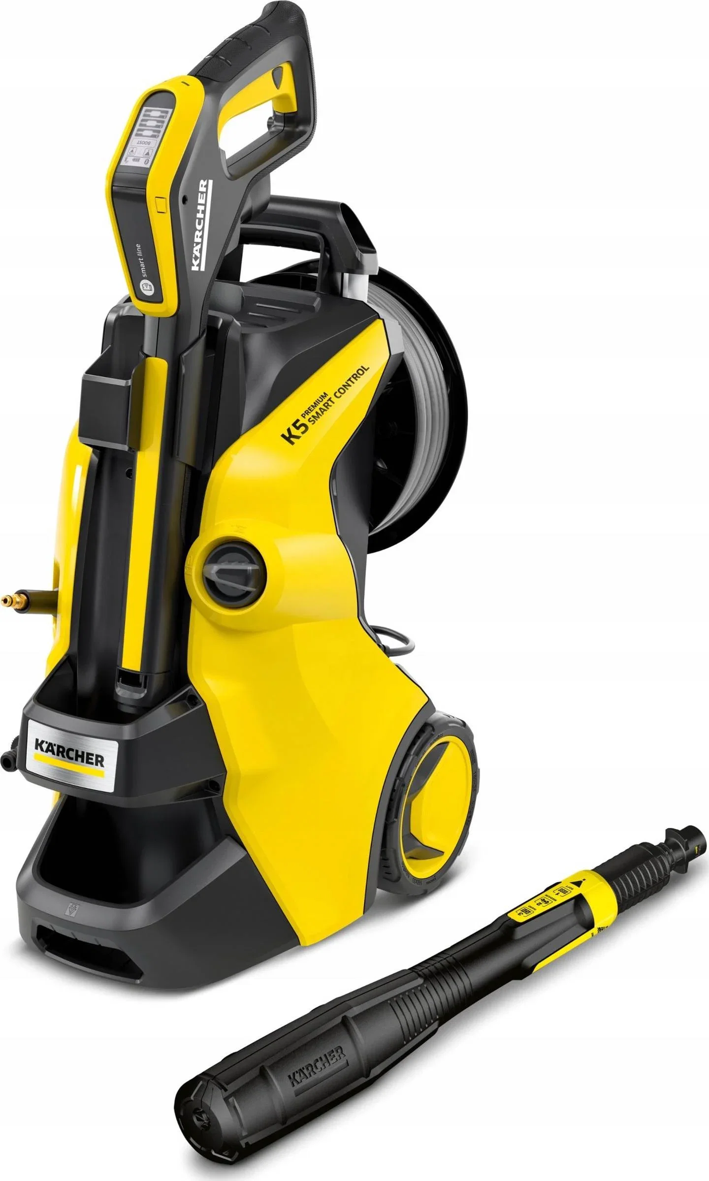 Aukšto slėgio plovykla KARCHER K 5 Premium Smart Control Flex, 1600 W, 145 bar, 500 l/h-0