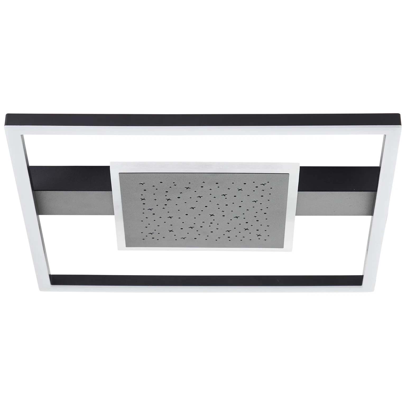 Lubinis LED šviestuvas BRILLIANT RENO, 30W,3500 lm,3000K, juodos sp., 6,5 x 44,5 x 44,5 cm-1